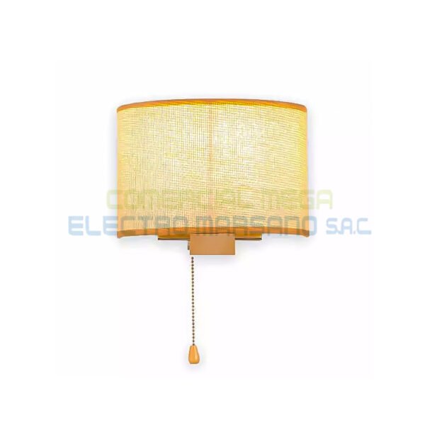 APLIQUE LAMPARA DE PARED E27 ARAMIS RATAN Aplique Pared Aramis Ratán