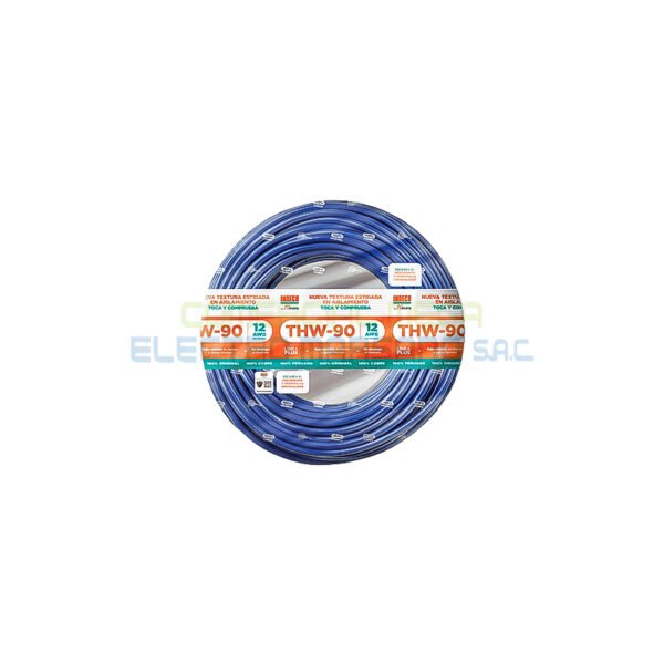 Cable THW 90 12 AWG +Plus Estriado Cable THW 90 12 AWG +Plus Estriado