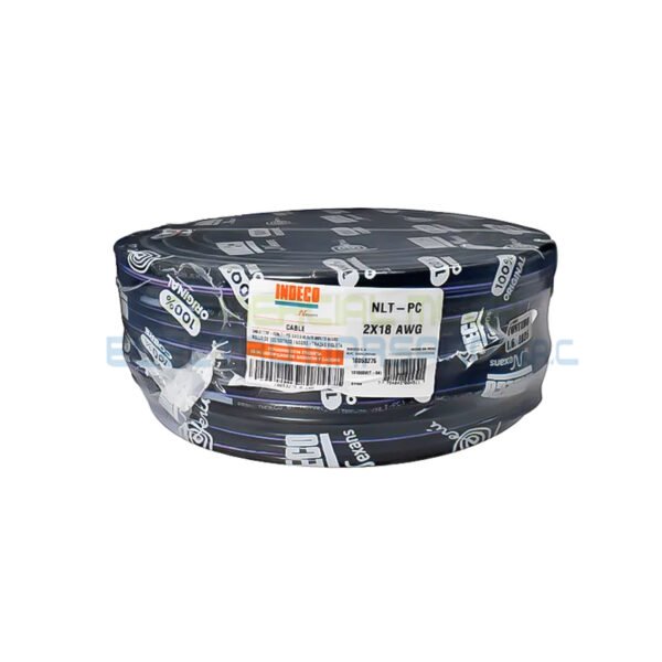 Cable Vulcanizado NLT-PC 2 X 18 AWG GRIS Cable Vulcanizado NLT-PC 2 X 18 AWG