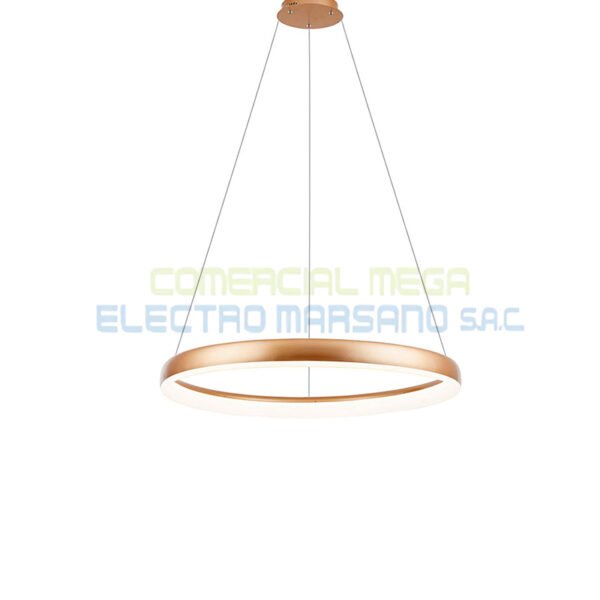 LAMPARA COLGANTE ARO DORADO Lámpara Colgante Aro Dorado