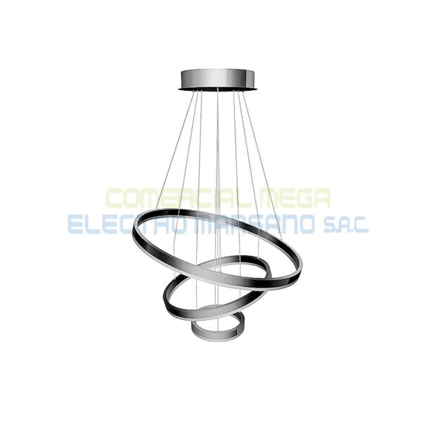 Lámpara Colgante Harley Negra