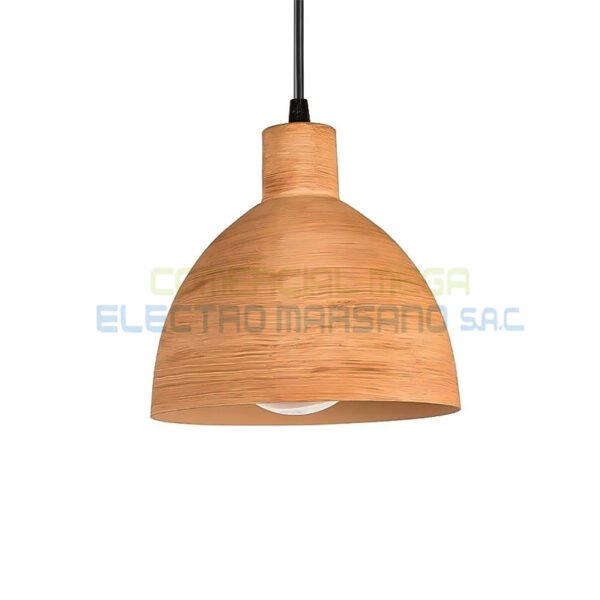 LAMPARA COLGANTE MADERA Lámpara Colgante Madera