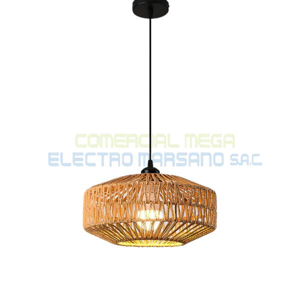 Lámpara Colgante Rústica Avery