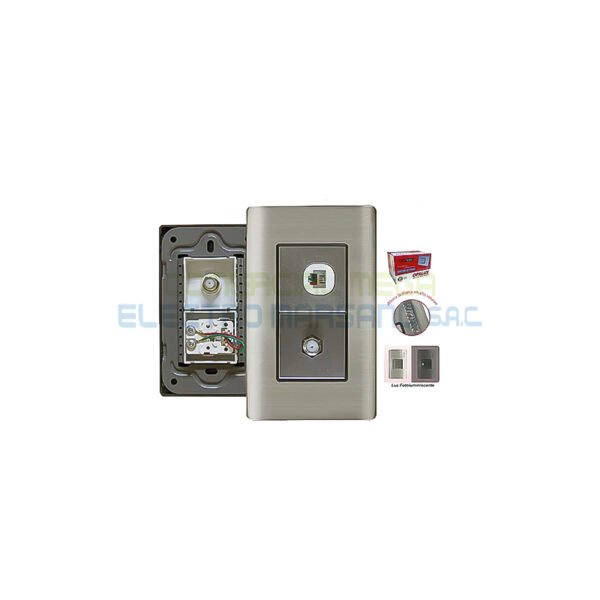 Línea Ejecutiva Opalux interruptores y tomacorrientes para oficinas y hogares