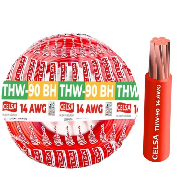 CABLE THW-90 14 AWG 450/750V CELSA